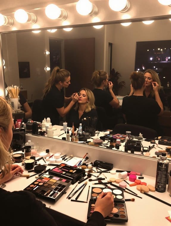 choosing garth brooks makeup artist