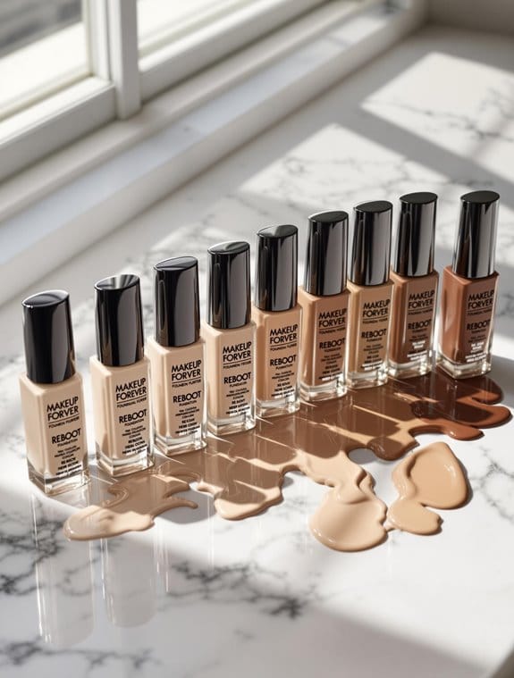 choosing makeup forever shade
