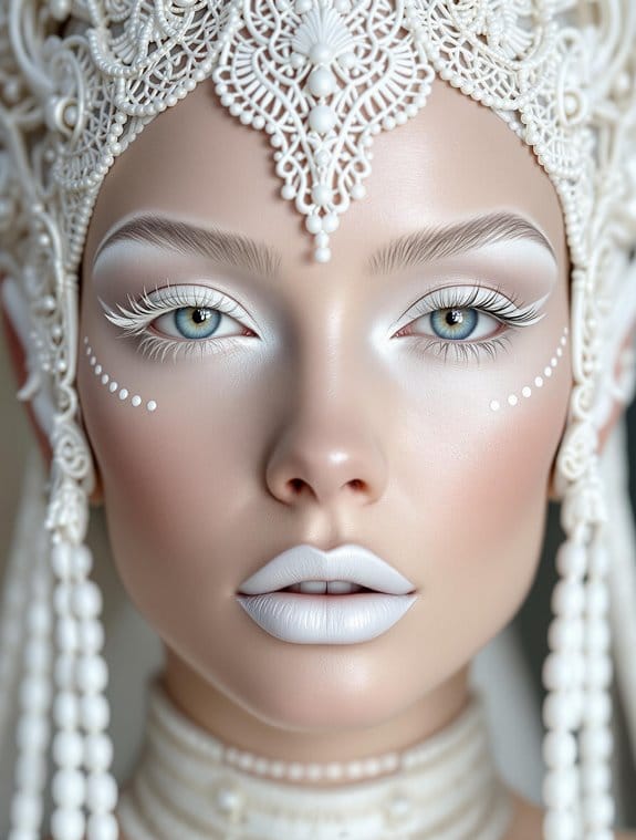 choosing padme s white makeup