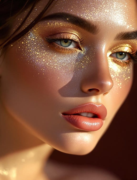 divinely beautiful saintcore makeup