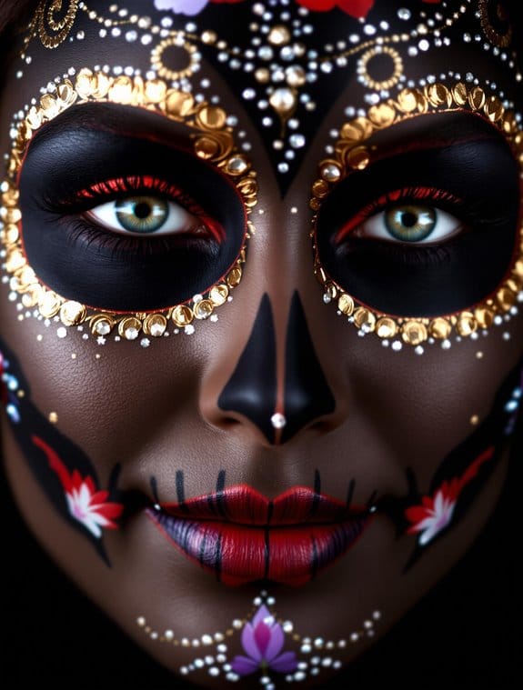 eye catching halloween makeup ideas