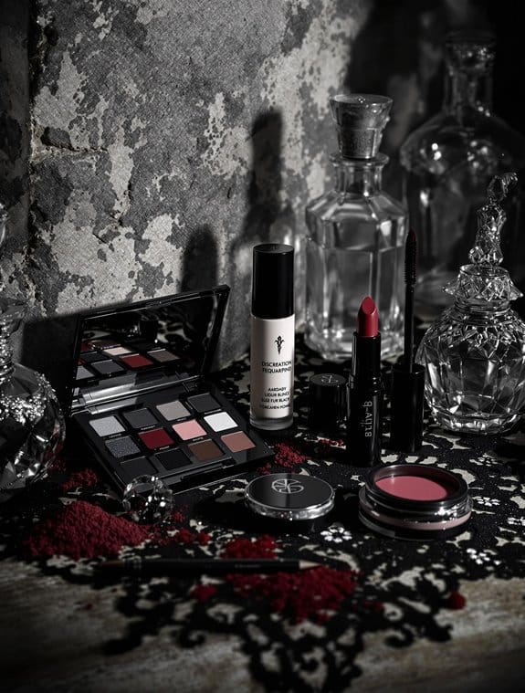 gothic makeup selection criteria