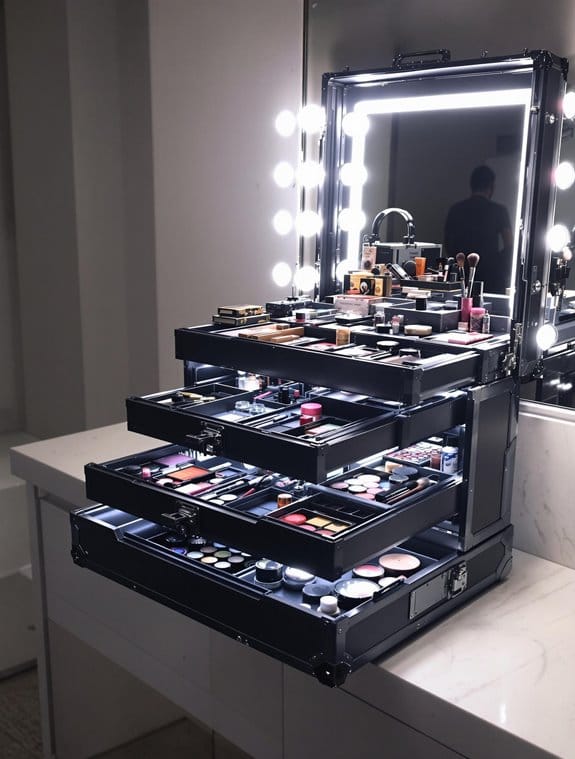 makeup train case selection factors