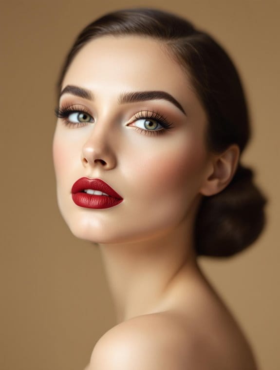 selecting 1930s makeup styles