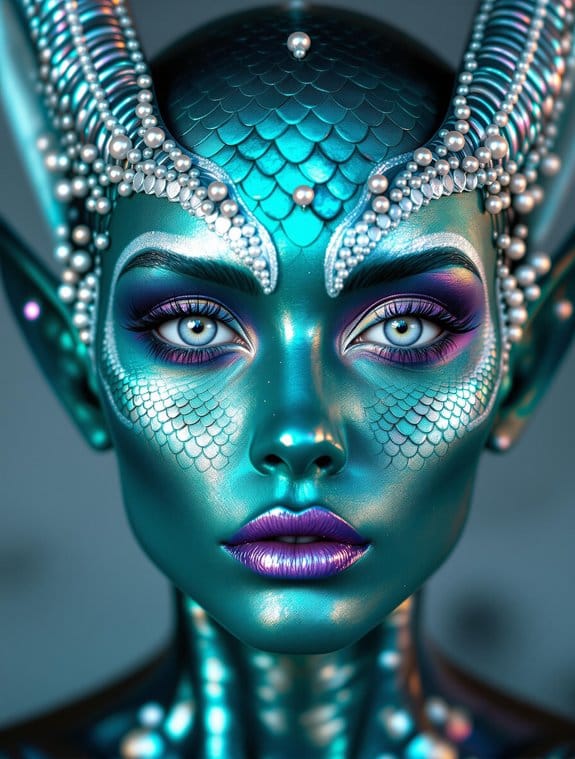 selecting alien makeup essentials