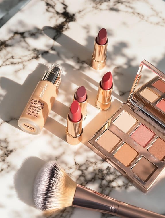 selecting ruby rose makeup