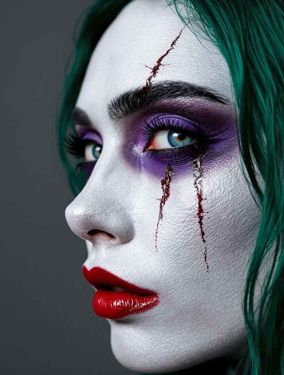 transformative joker makeup ideas
