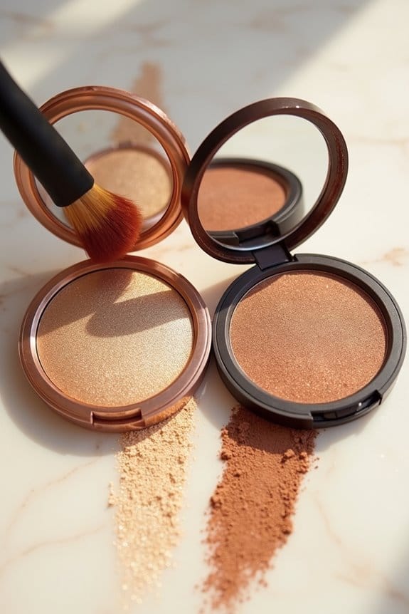 affordable makeup highlighters bronzers