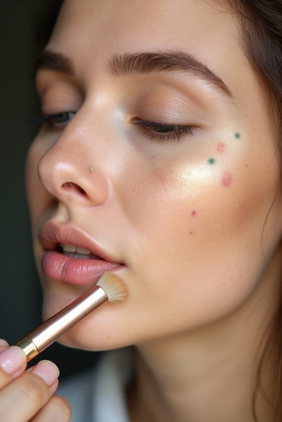 blemish concealer application strategy