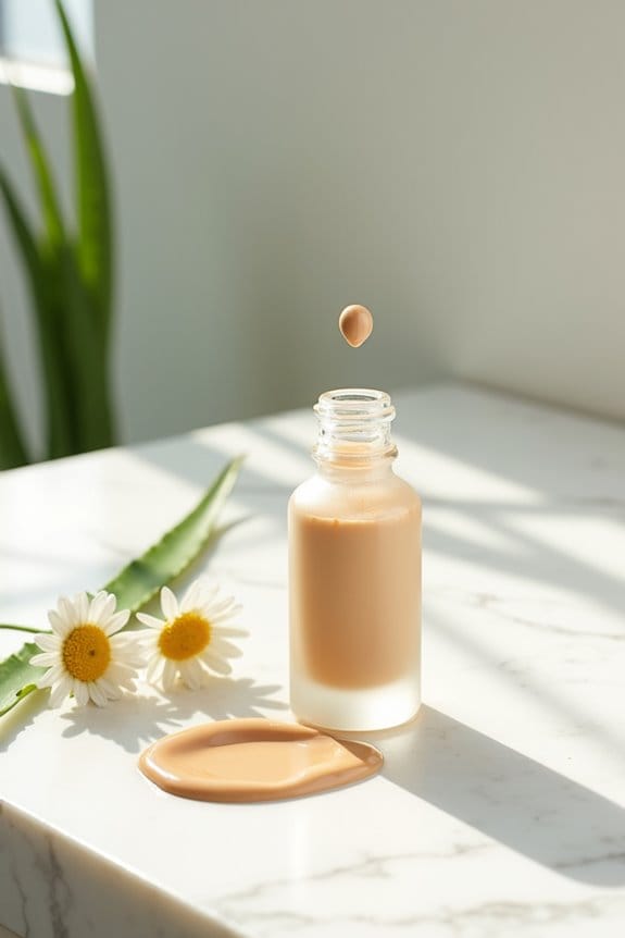 breathable long lasting natural foundations