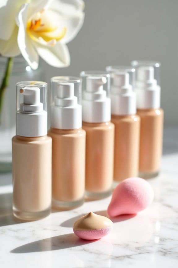 flawless foundation for combination skin