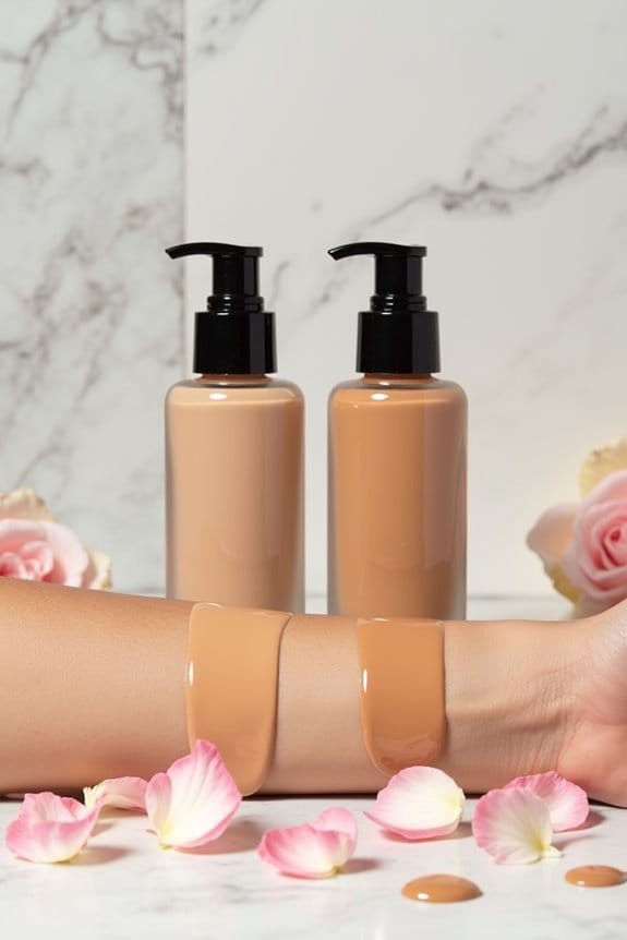 foundation and concealer options