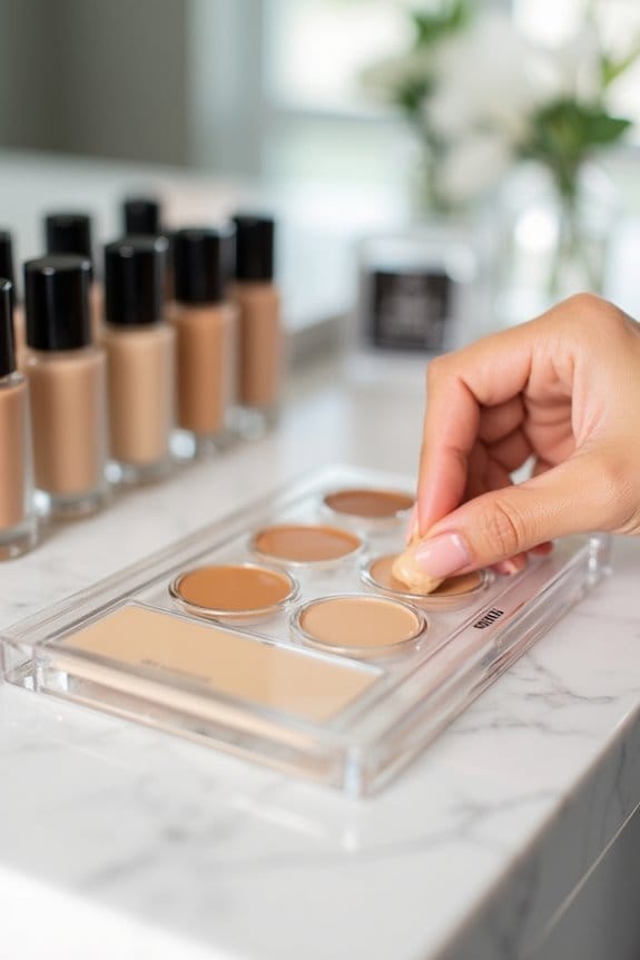 foundation shade blending techniques
