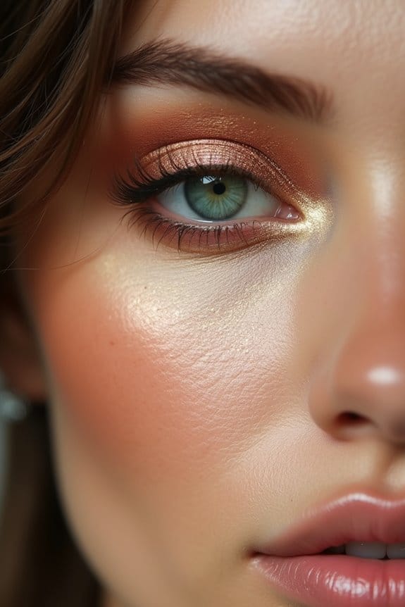 metallic finishes enhance green