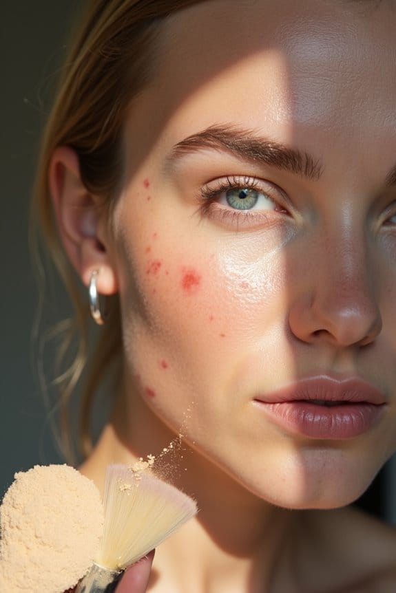 mineral foundation for acne