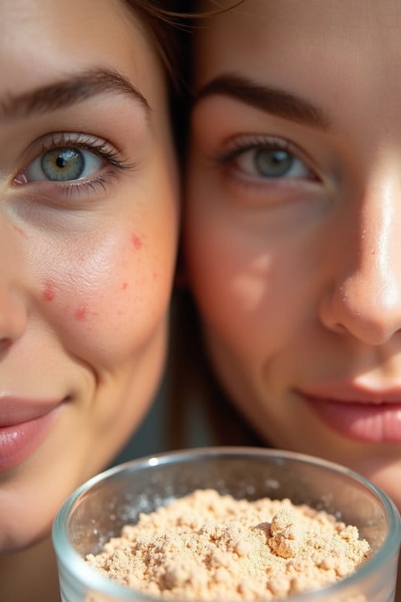 mineral foundation promotes skin health