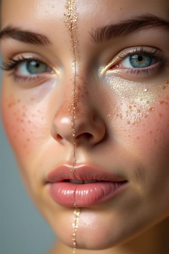 mineral powders regulate oil production