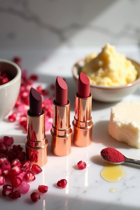 organic ingredients enhance lipsticks