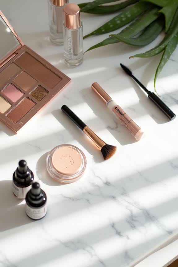 vegan makeup product essentials